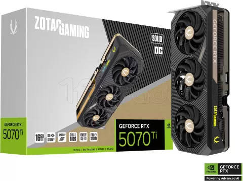 Photo de Carte Graphique Zotac Gaming GeForce RTX 5070 Ti Solid OC