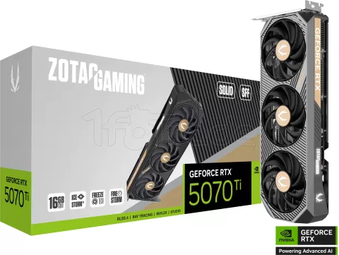 Photo de Carte Graphique Zotac Gaming GeForce RTX 5070 Ti Solid SFF