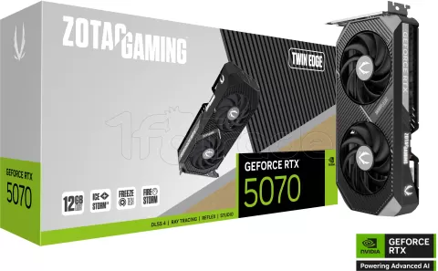 Photo de Carte Graphique Zotac Gaming GeForce RTX 5070 Twin Edge