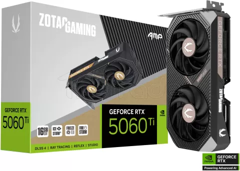 Photo de Carte Graphique Zotac GeForce RTX 5060 Ti Amp 16Go