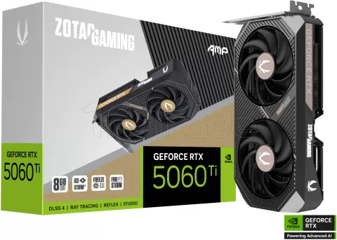 Photo de Carte Graphique Zotac GeForce RTX 5060 Ti Amp 8Go