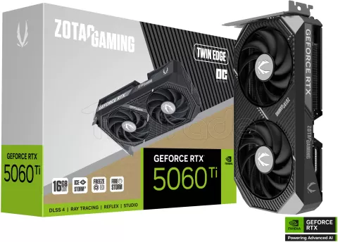 Photo de Carte Graphique Zotac GeForce RTX 5060 Ti Twin Edge OC 16Go
