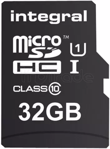 Photo de Carte mémoire Micro SD avec adaptateur Integral UltimaPro - 32Go