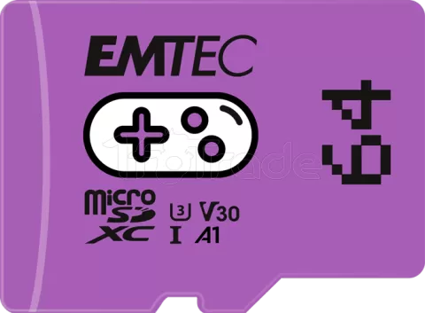 Photo de Carte mémoire Micro SD Emtec Gaming - 64Go