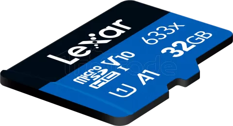 Photo de Carte mémoire Micro SD Lexar 633x - 32Go avec adaptateur