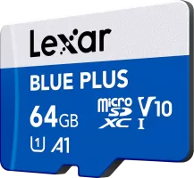 Photo de Micro SD Lexar Blue Plus 64Go