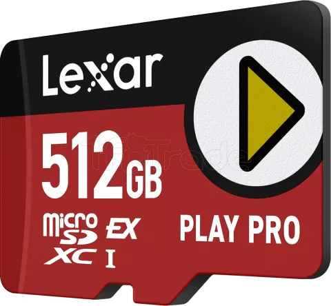 Photo de Carte mémoire Micro SD Lexar Play Pro - 512Go