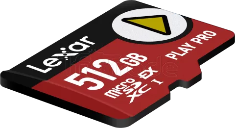 Photo de Carte mémoire Micro SD Lexar Play Pro - 512Go