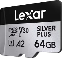 Photo de Micro SD Lexar Silver Plus 64Go