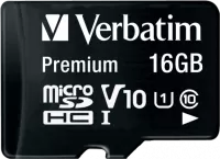 Photo de Carte mémoire Micro SD Verbatim - 16Go avec adaptateur