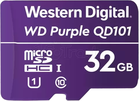 Photo de Carte mémoire Micro SD Western Digital Purple SC QD101 - 32Go