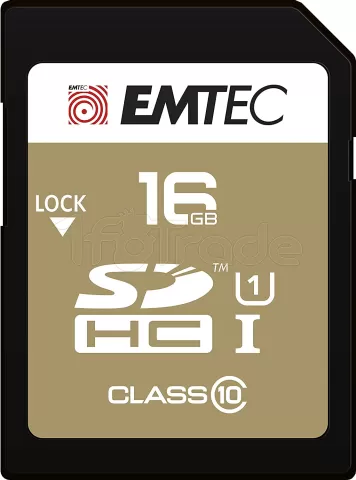 Photo de Carte mémoire SD Emtec EliteGold - 16Go