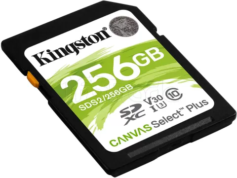 Photo de Carte mémoire SD Kingston Canvas Select Plus - 256Go