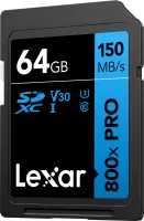 Photo de SD Lexar 800x Pro 64Go