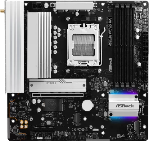 Photo de Carte mère ASRock A620AM Pro Race Sport WiFi (AM5) Micro ATX