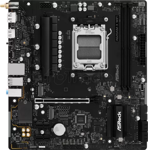 Photo de Carte Mère ASRock A620AM-X WiFi (AM5) Micro ATX