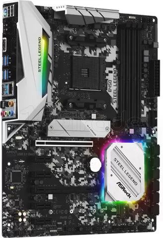 Photo de Carte Mère ASRock B450 Steel Legend (AM4)