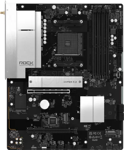 Photo de Carte Mère ASRock B550 Rock WiFi (AM4)