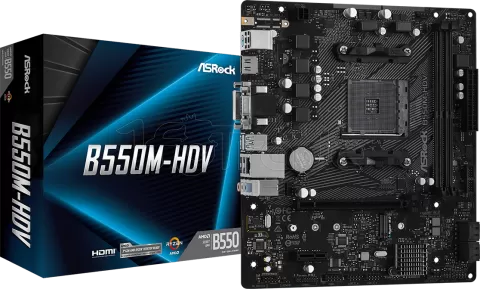 Photo de Carte Mère ASRock B550M-HDV (AM4) Micro ATX