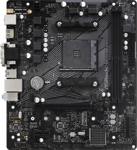 Photo de Carte Mère ASRock B550M-HDV (AM4) Micro ATX