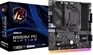 Photo de Carte Mère ASRock B550M Phantom Gaming Riptide