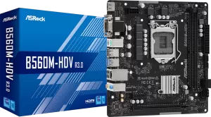 Photo de Carte Mère ASRock B560M-HDV R3.0