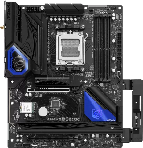 Photo de Carte Mère ASRock B650E Phantom Gaming Riptide WiFi (AM5)