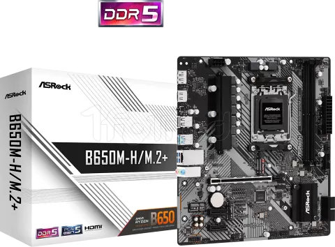 Photo de Carte Mère ASRock B650M-H/M.2+  (AM5) Micro ATX