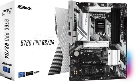 Photo de Carte Mère ASRock B760 Pro RS DDR4 (Intel LGA 1700)
