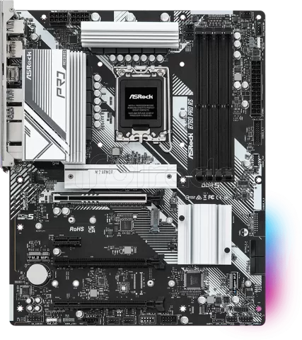 Photo de Carte Mère ASRock B760 Pro RS DDR5 (Intel LGA 1700)