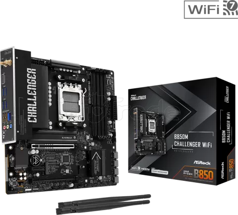 Photo de Carte mère ASRock B850M Challenger WiFi (AM5) Micro ATX