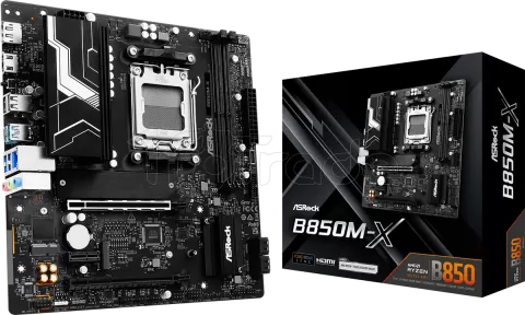 Photo de Carte Mère ASRock B850M-X (AMD AM5) Micro ATX