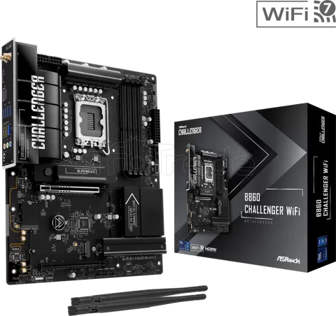 Photo de Carte Mère ASRock B860 Challenger WiFi (Intel LGA 1851)