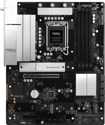 Photo de Carte Mère ASRock B860 Rock WiFi 7 (Intel LGA 1851)