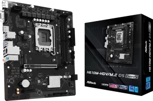Photo de ASRock H610M-HDV/M.2 D5 Gen5