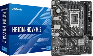 Photo de ASRock H610M-HDV/M.2