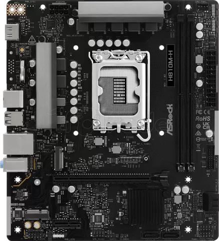 Photo de Carte Mère ASRock H810M-H (Intel LGA 1851) Micro ATX