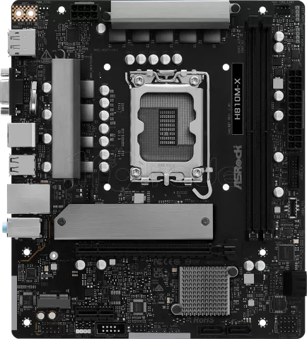 Photo de Carte Mère ASRock H810M-X (Intel LGA 1851) Micro ATX