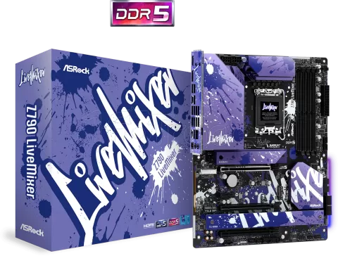 Photo de Carte Mère ASRock Z790 LiveMixer DDR5 (Intel LGA 1700)