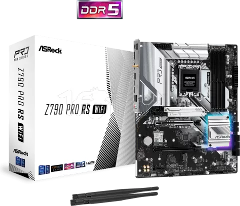 Photo de Carte Mère ASRock Z790 Pro RS WiFi DDR5 (Intel LGA 1700)