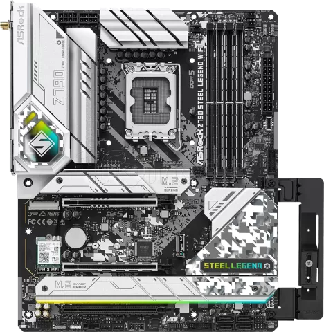 Photo de Carte Mère ASRock Z790 Steel Legend WiFi DDR5 (Intel LGA 1700)