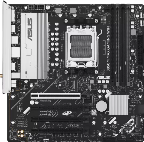 Photo de Carte Mère Asus B850M Max Gaming WiFi (AMD AM5) Micro ATX
