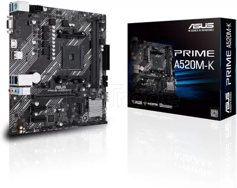 Photo de Carte Mère Asus Prime A520M-K (AM4) Micro-ATX