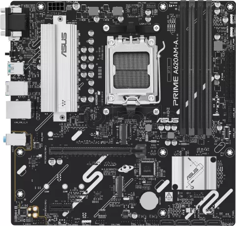 Photo de Carte Mère Asus Prime A620AM-A-CSM (AMD AM5) Micro ATX