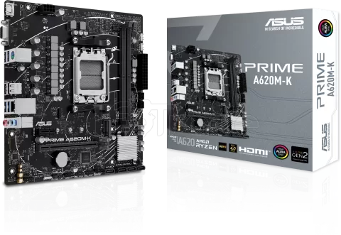 Photo de Carte Mère Asus Prime A620M-K (AM5) Micro ATX