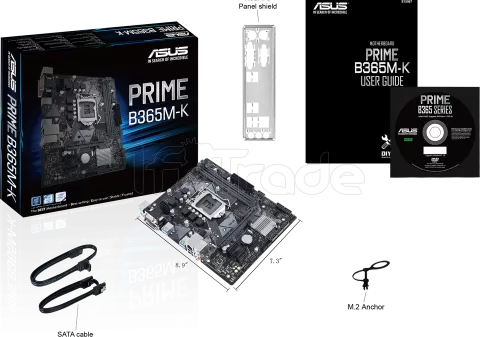 Photo de Carte Mère Asus Prime B365M-K (Intel LGA 1151) Micro ATX