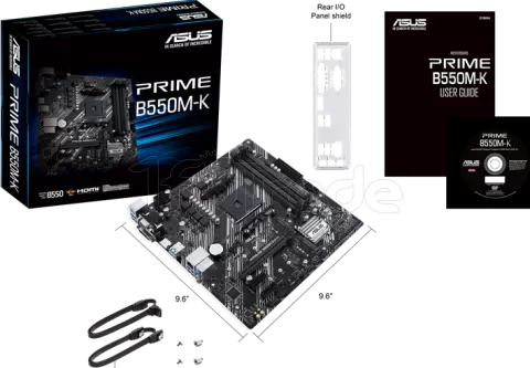 Photo de Carte Mère Asus Prime B550M-K (AM4) Micro ATX