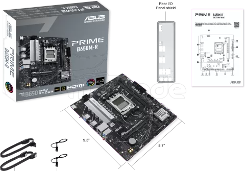 Photo de Carte Mère Asus Prime B650M-R (AM5) Micro ATX