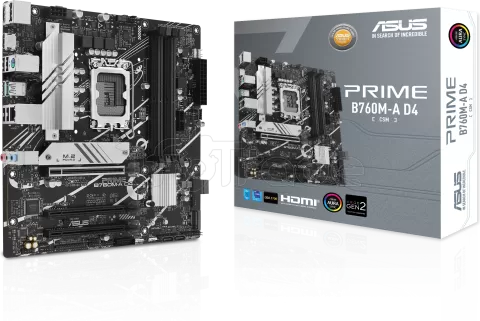 Photo de Carte Mère Asus Prime B760M-A CSM DDR4 (Intel LGA 1700) Micro ATX