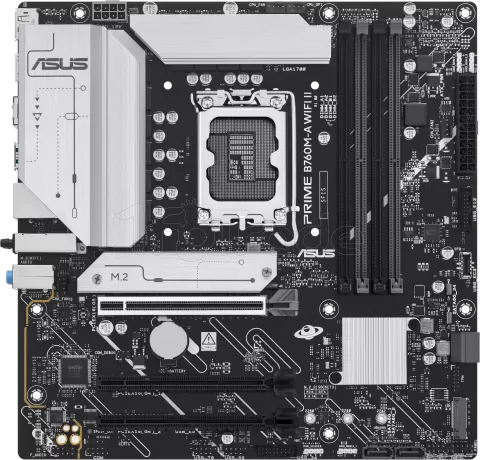 Photo de Carte Mère Asus Prime B760M-A WiFi II (Intel LGA 1700) Micro ATX